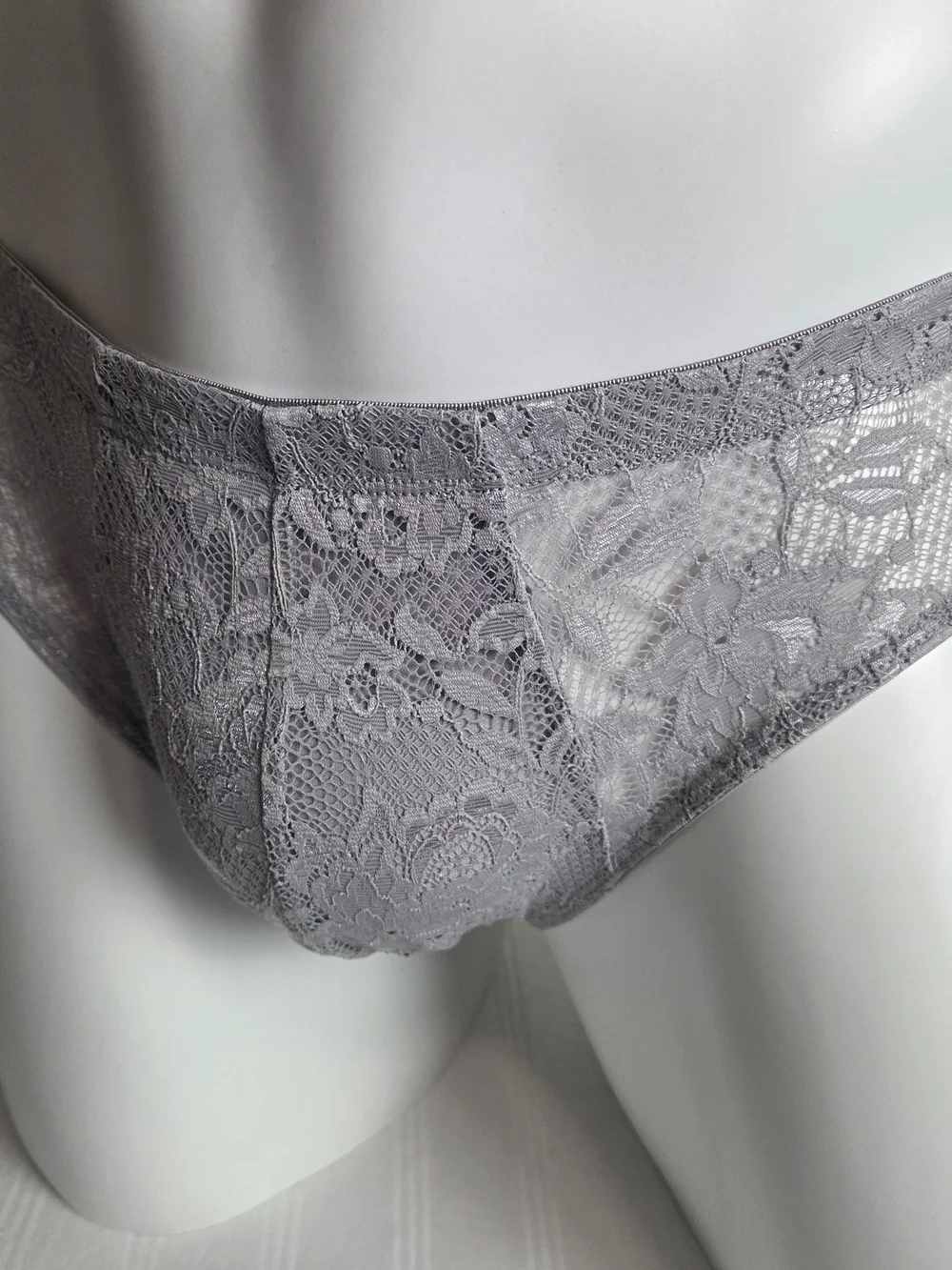 Cosabella Varanasi Gray Lace Men's Comfort Micro Briefs